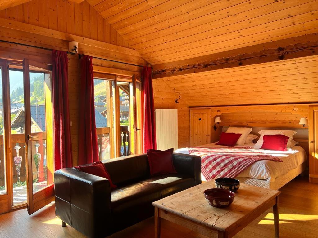 Fleur Des Neiges Hotell Morzine Exteriör bild