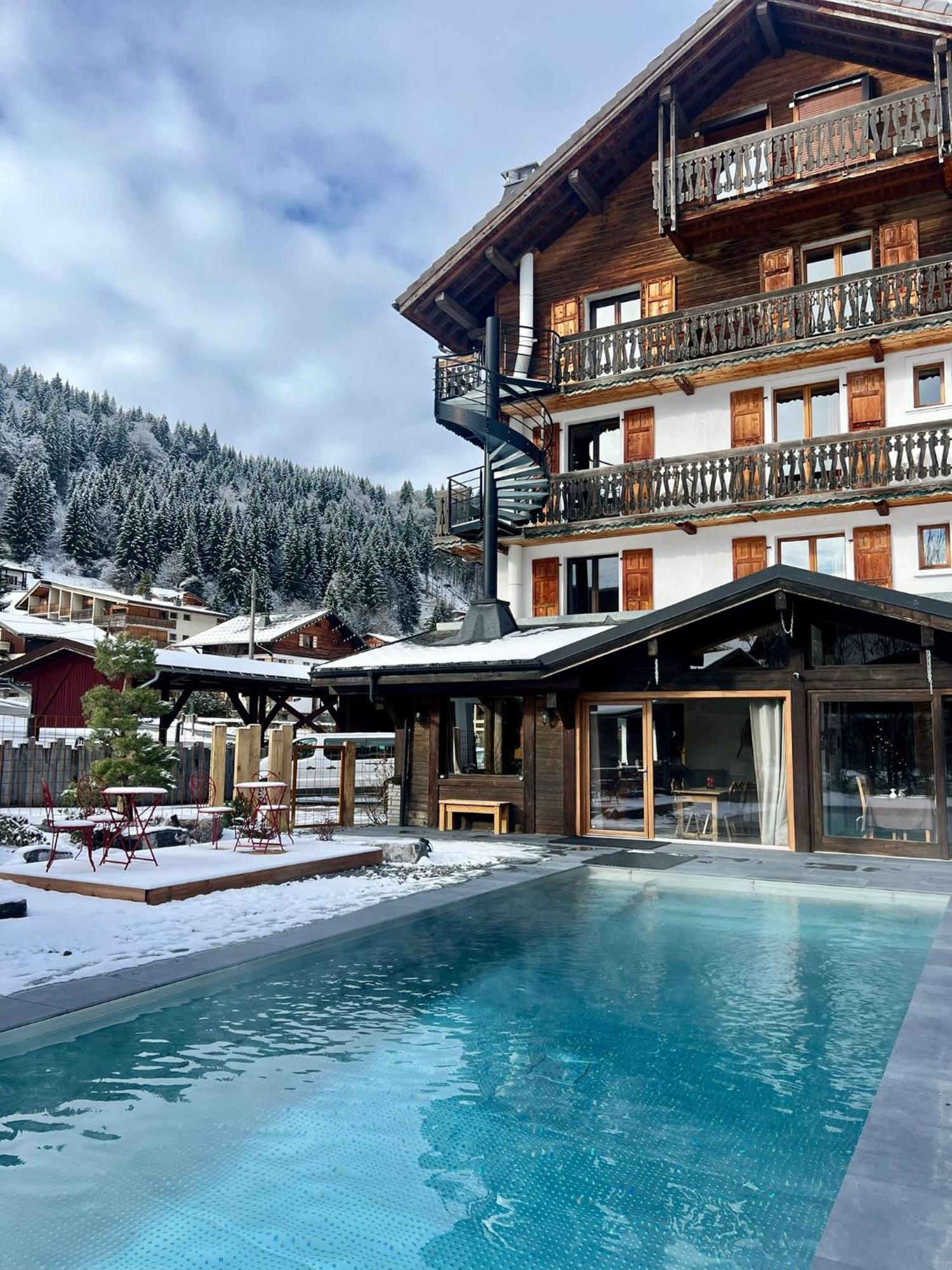 Fleur Des Neiges Hotell Morzine Exteriör bild